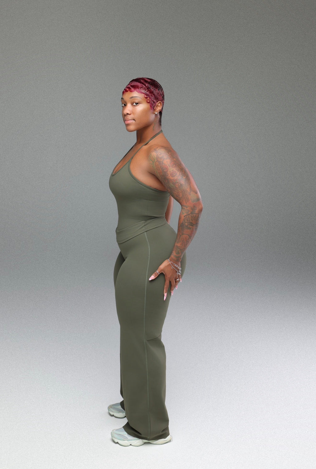 Allure Halter Flare Set